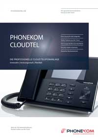 PhoneKom Cloudtel Broschüre